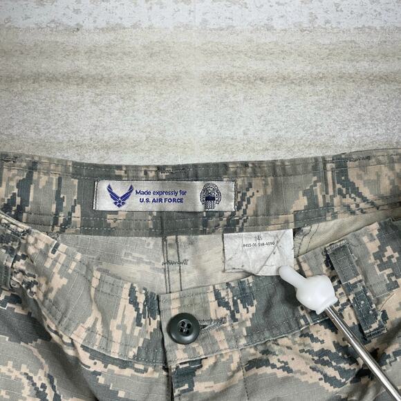 Vintage 90s Military Tactical Pants 34x28 Baggy Wide Leg Tiger Stripe Camo - Picture 4 of 12